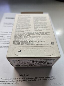 Sluchátka Google Pixel Buds 2a Hazel  - nová, doklad, záruka - 3