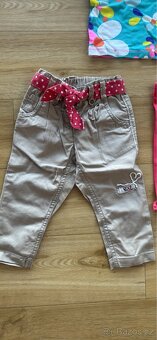 Kalhoty, tricko a 3/4 leginy Next, vel. 6-9 mesicu - 3