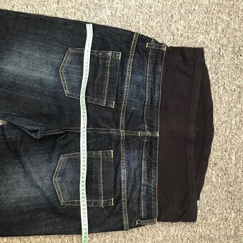 Těhotenské rifle vel.XL - 3