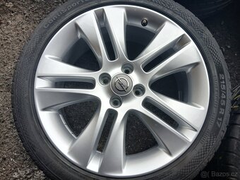 Sada Orig ALU kol Opel 215/45R17 letní - 3
