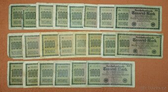 Marky + srbské dináry - 3