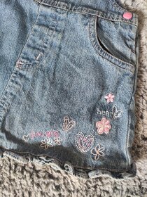 Džínové šatičky 68 - 3