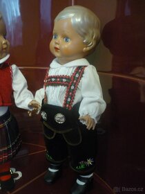Sběratelské panenky od Schildkröt,  značené,  v. 34cm, TOP - 3