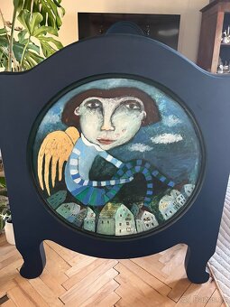 Neobarokova posteľ 90x200cm - 3