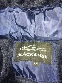 Dámská zimní bunda CK/black&fish - 3
