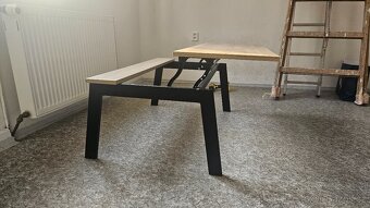 Ikea Ljungsbro konferenční stůl s vyklápěním - 3