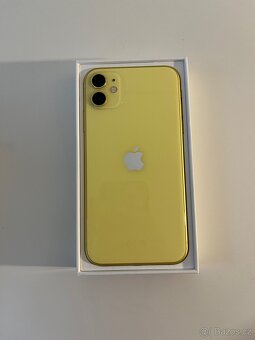 iphone 11 žlutý+kryty - 3