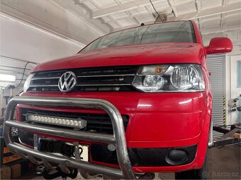 Přední rám na vw t5 se světelnou led rampou - 3