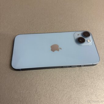 iPhone 14 128GB modrý, pěkný stav, 12 měsíců záruka - 3