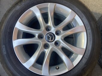 Alu kola MAZADA 3 16" 5x114,3 letní GOODYEAR 205/60R16 - 3