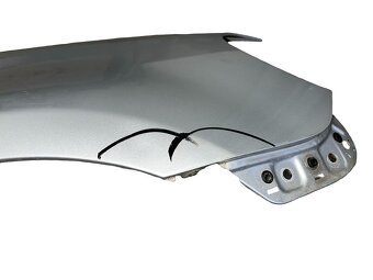 Pravý blatník stříbrná LA7W VW Golf 6 hatchback r.v. 2011 - 3