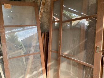 Dřevěné Posuvné dveře 3 panely - 3