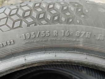 pneu zimní 195/55/16 - 3