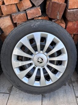 Plechové disky 15" 5x100, ET38+ZIMNÍ 185/60R15 - 3