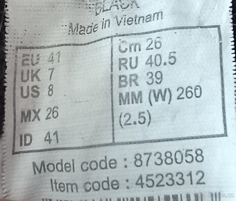 Pánské turistické boty Decathlon NH 500 vel. 41 (UK 7, US 8) - 3