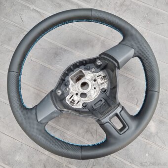 Vw Polo 6R/Caddy nový kožený volant - 3