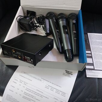 Stacionární přijímač,mikrofon 3x,DOKLAD,ZÁRUKA,ZÁNOVNÍ - 3