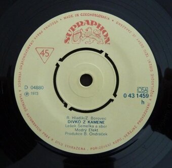 Modrý Efekt – Dívko z kamene / Eldorádo (SP) - 3