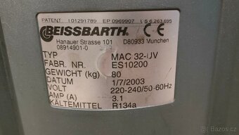 Plnicka klimatizace R134 Beissbarth MAC 32 UV - 3