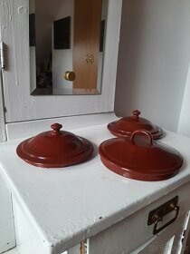 Staré smaltované pokličky - 3