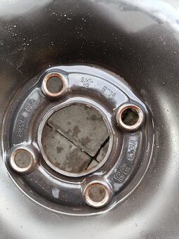 Plechové disky R14 pro VW Up, Škoda Citigo a Seat MII - 3