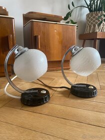Retro párové stolní lampičky - 3