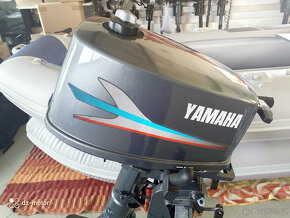 Lodní motor Sail(Yamaha)T5 kr. noha téměř nejetý - 3