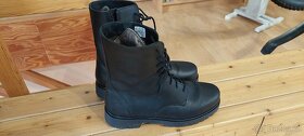 Dámské kožené zimní boty Vasky - 3