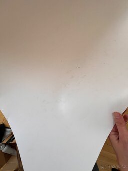 Bílé PVC pozadí 100x200cm + T konstrukce 1,5x2m - 3