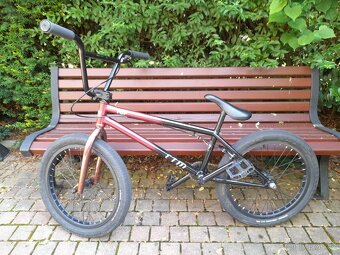 BMX kolo CTM POP Hi-Ten 2021, černá/fialová - 3