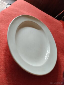 Porcelánová mísa na chlebíčky - 3