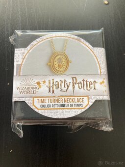 Hůlky Harry Potter + náhrdelník obraceč času - 3