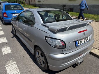 Prodám Peugeot 206 CC Kabriolet benzín 1,6.80Kw - 3