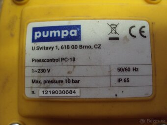 Prutokovy spinac na vodu k cerpadlu. - 3