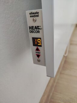 Topný panel s termostatem 700W - 3