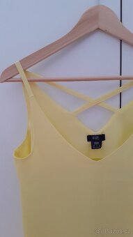 Žlutý letní top F&F - 3