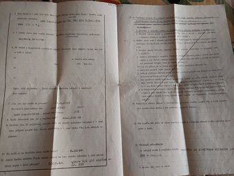 DKW NZ 350 doklady o převodu do osob. vlastnictví rok 1945 - 3