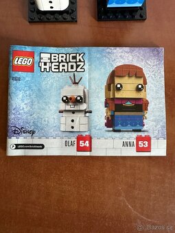 Lego Frozen 41618 kompletné s návodom Anna a Olaf brickheadz - 3