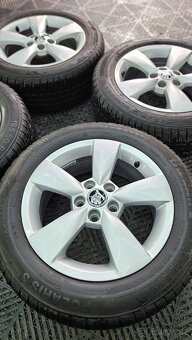 Prodám originální alu disky 15" škoda 185/60 R15, 5x100 - 3