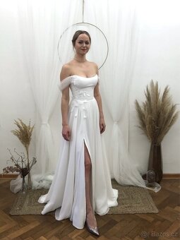 Svatební šaty nové XS-S - 3