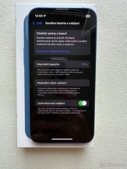 Iphone 13mini 128gb modrý - 3