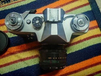 Zenit-E + Industar-50-2 – plně funkční, pěkný stav - 3