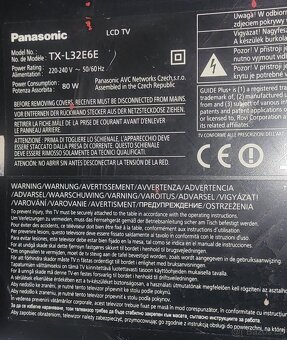 Panasonic smart tv viera TX-L | 32| E6E - 3