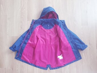 OUTDOOROVÁ BUNDA 3v1 • PARKA A FLEECOVÁ MIKINA • vel. 134 - 3