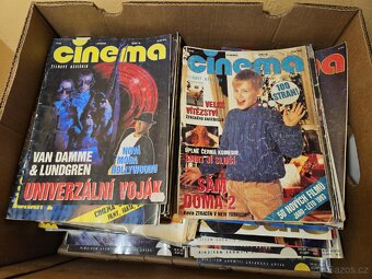 Retro filmové časopisy Cinema z devadesátek - 3