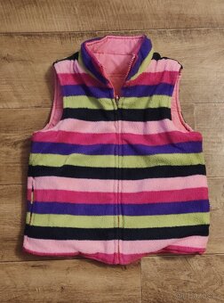 Dívčí oboustranná vesta vel.116 - 3