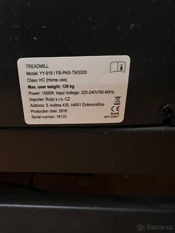 Běžecký pás lifefit pro TM 3300 - 3