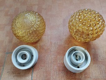 Staré keramické svítidlo světlo - 3