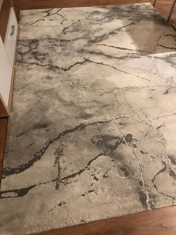 Carpets (Gray-White mix- 2 big-160230) - 3