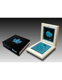investiční stríbro - Canada maple leaf Blue Mosaic - 3